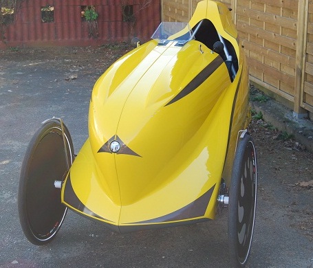 Kabinenfahrrd Velomobil VeLaYo